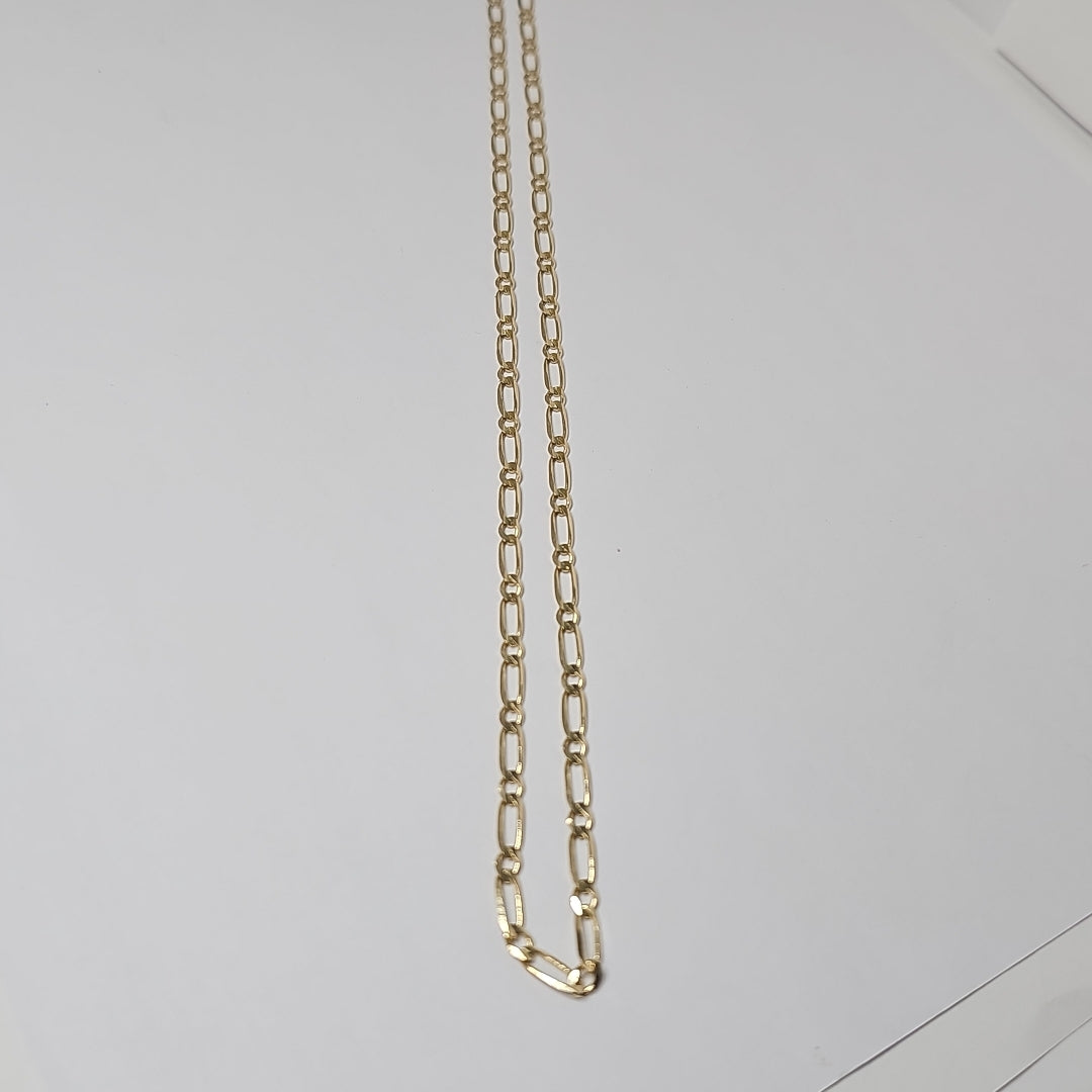 CADENAS 1X1 ORO 14K 55 CM 7.4 GR (NUEVO)