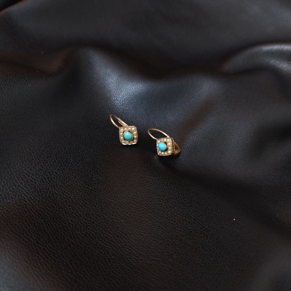 ARETES PAR ORO 14 K 1,80 GRMS (SEMINUEVO)