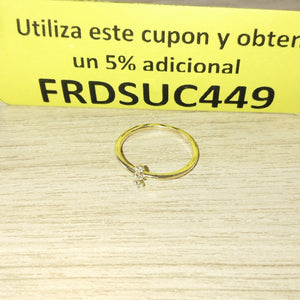 ANILLITO ORO 14 K 1.1 GRMS (SEMINUEVO)