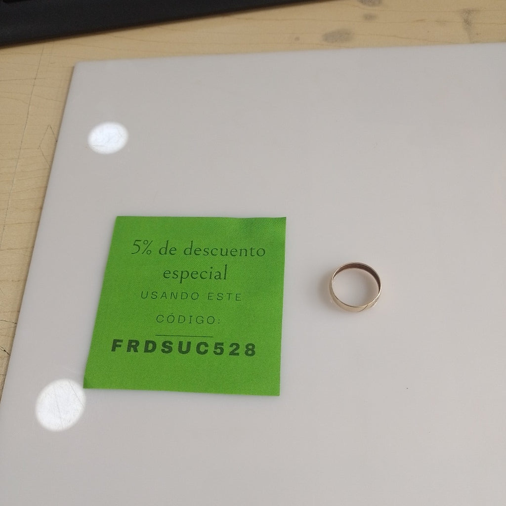 ARGOLLA ORO 14 K 2 GRMS (SEMINUEVO)