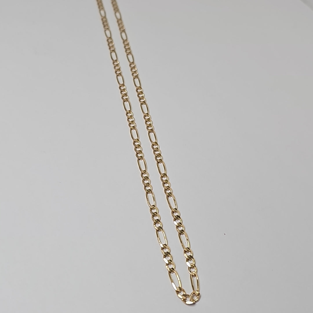 CADENAS 3X1 ORO 14K 60 CM 8.9 GR (NUEVO)