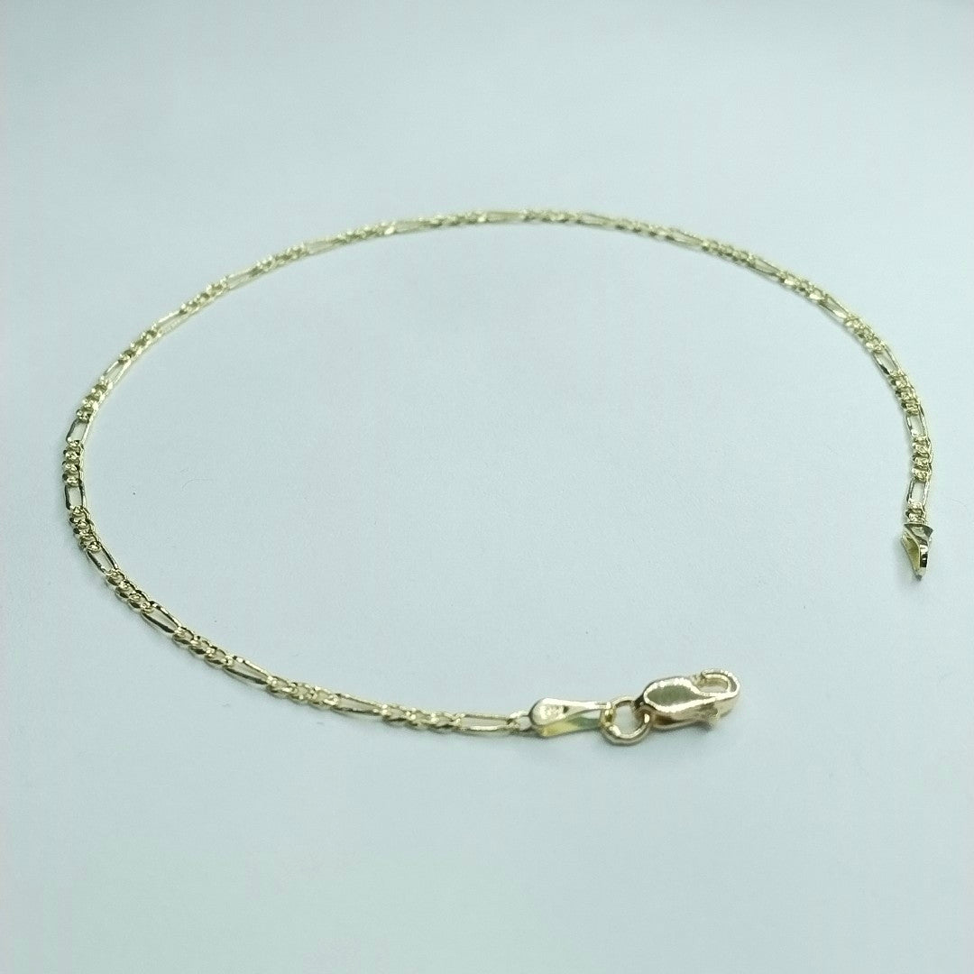 PULSERA 3X1 ORO 14K 21 CM 1.7 GR (NUEVO)