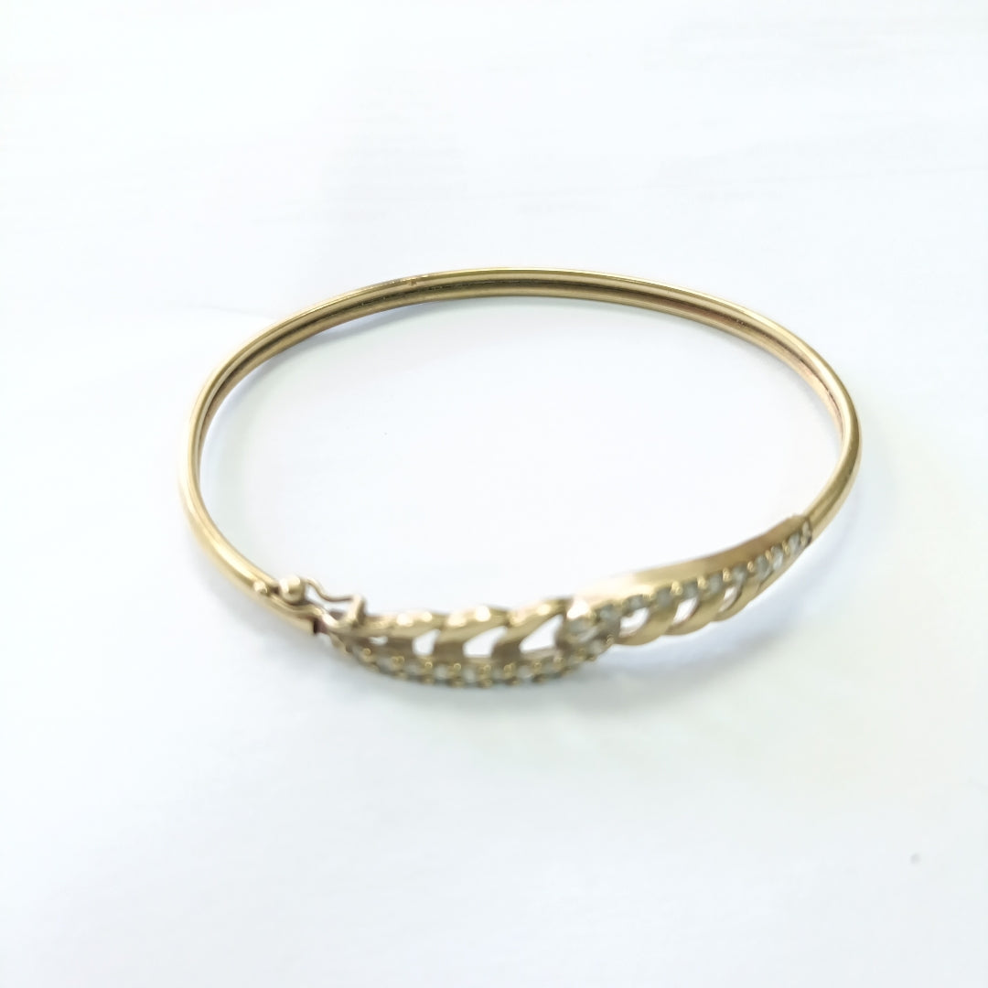 PULSERA RIGIDA ORO 10 K 6.3 GRMS (SEMINUEVO)