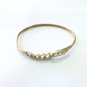 PULSERA RIGIDA ORO 10 K 6.3 GRMS (SEMINUEVO)