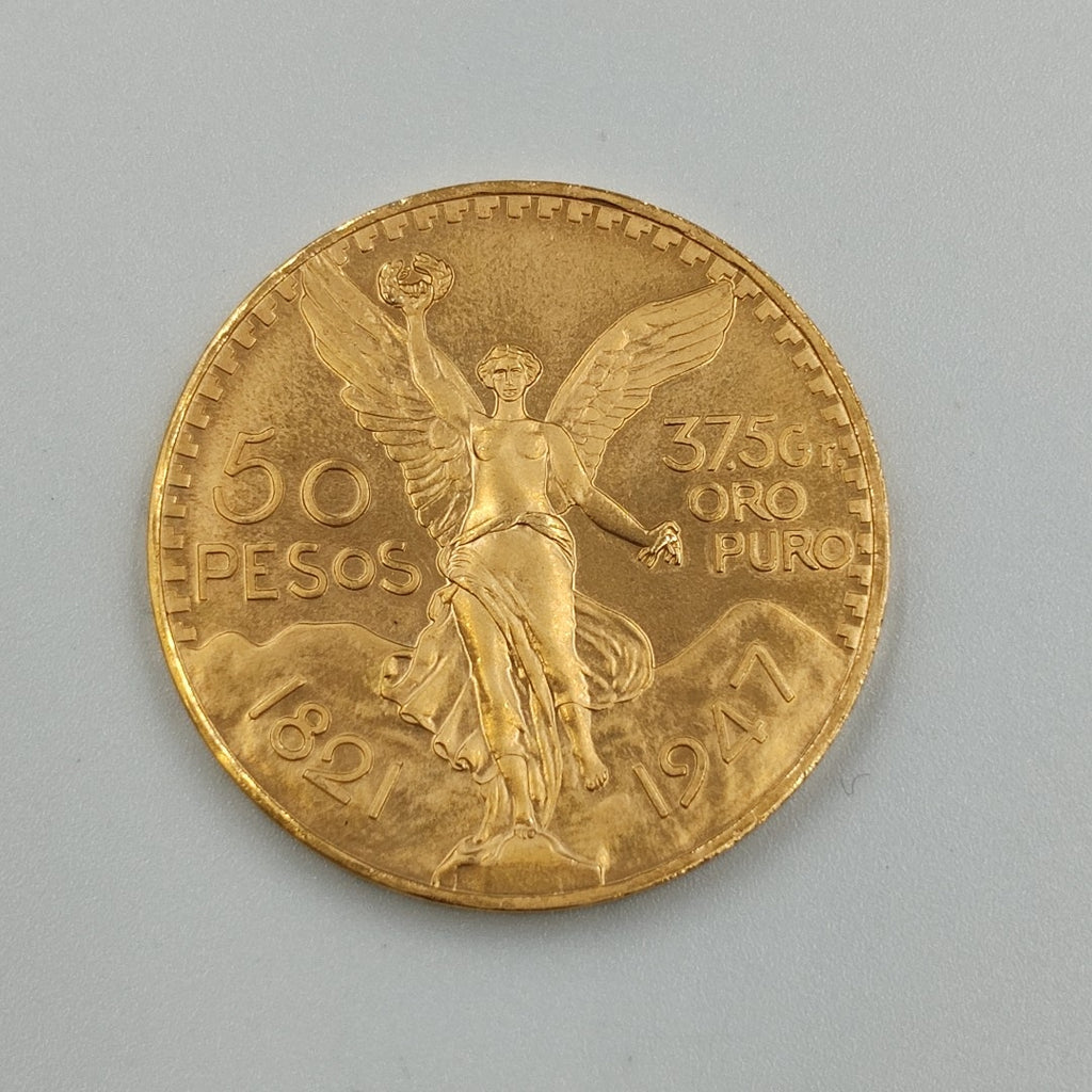 K1 41.6 GRMS 21 K IDENTIFICACIÓN MONEDA NOMINATIVA MONEDAS PESOS 50 PESO (SEMINUEVO)