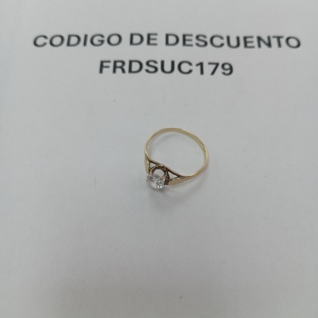 SOLITARIO ORO 10 K 2.1 GRMS (SEMINUEVO)