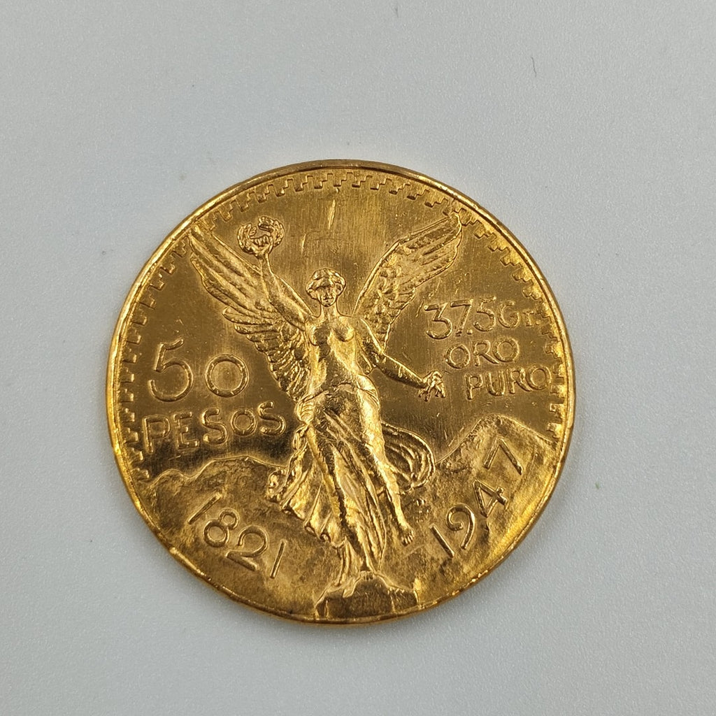 K1 41,60 GRMS 21 K IDENTIFICACIÓN MONEDA NOMINATIVA MONEDAS PESOS 50 PESOS (SEMINUEVO)