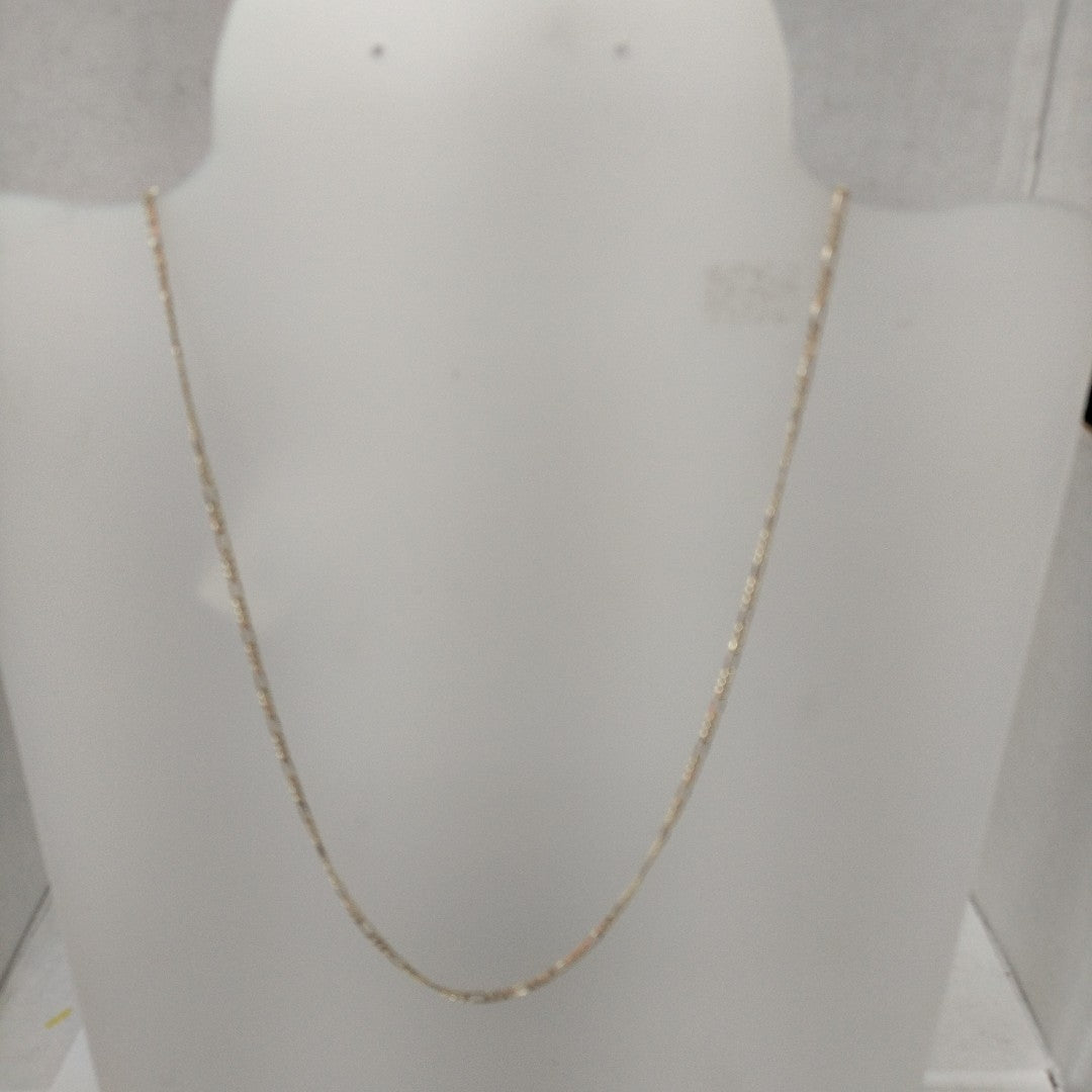 CADENAS TEJIDO 3X1 ORO 10K 55 CM 3.2 GR (NUEVO)