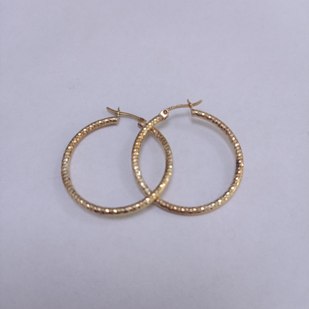 ARRACADAS PAR ORO 14 K 3,50 GRMS (SEMINUEVO)