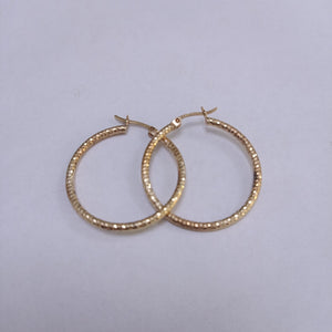 ARRACADAS PAR ORO 14 K 3,50 GRMS (SEMINUEVO)