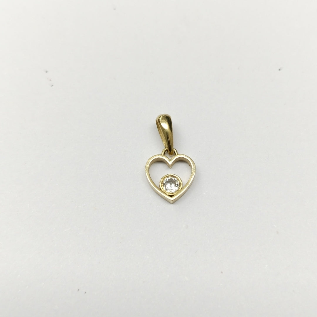 DIJES CORAZON ORO 10K 0.9 GR (NUEVO)