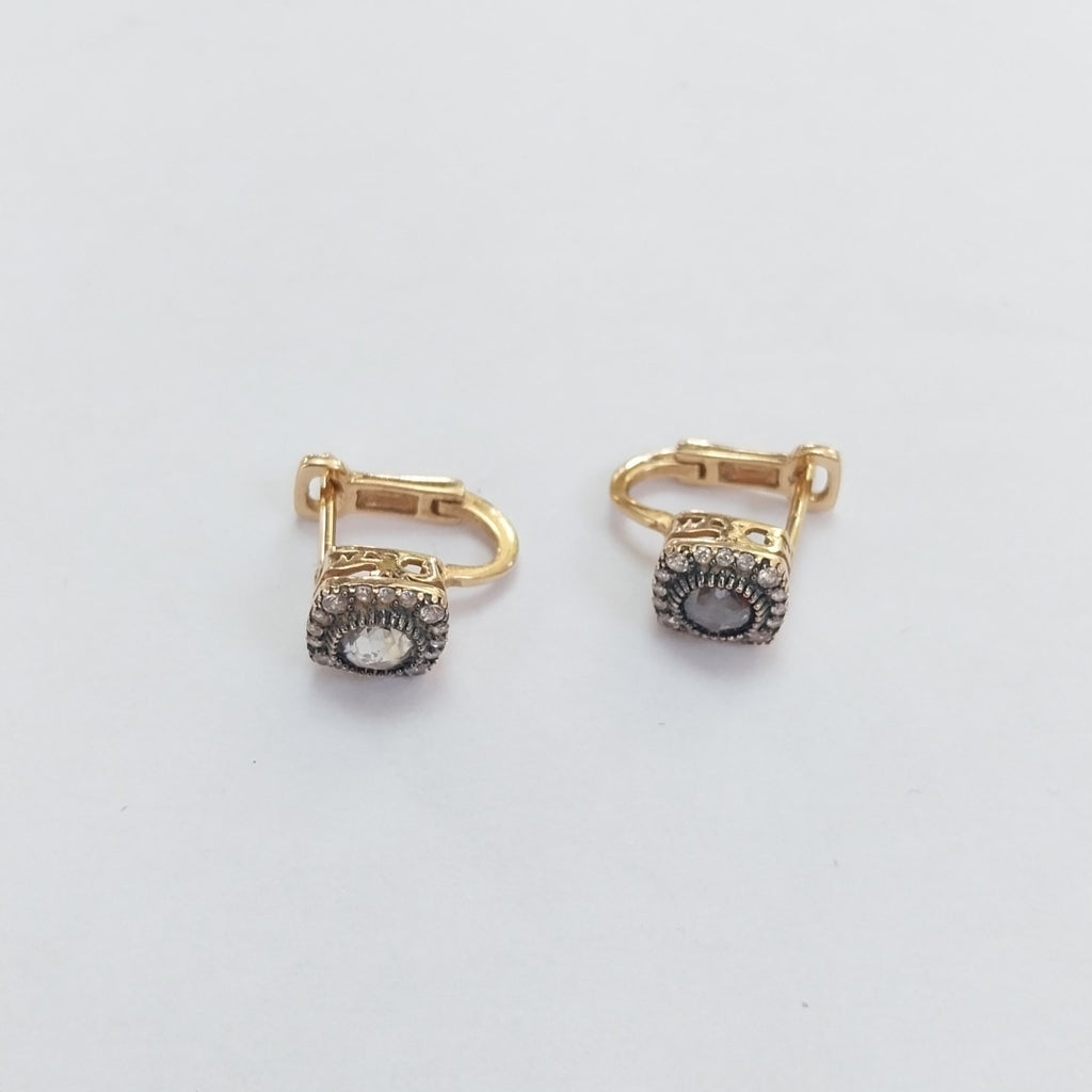 ARETES PAR ORO 14 K 3.8 GRMS (SEMINUEVO)