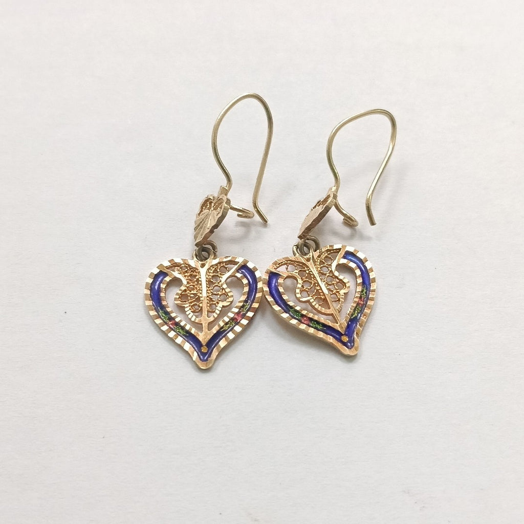 ARETES PAR ORO 14 K 3,00 GRMS (SEMINUEVO)