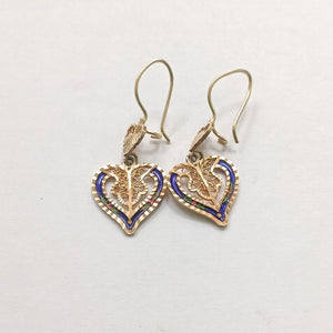 ARETES PAR ORO 14 K 3,00 GRMS (SEMINUEVO)