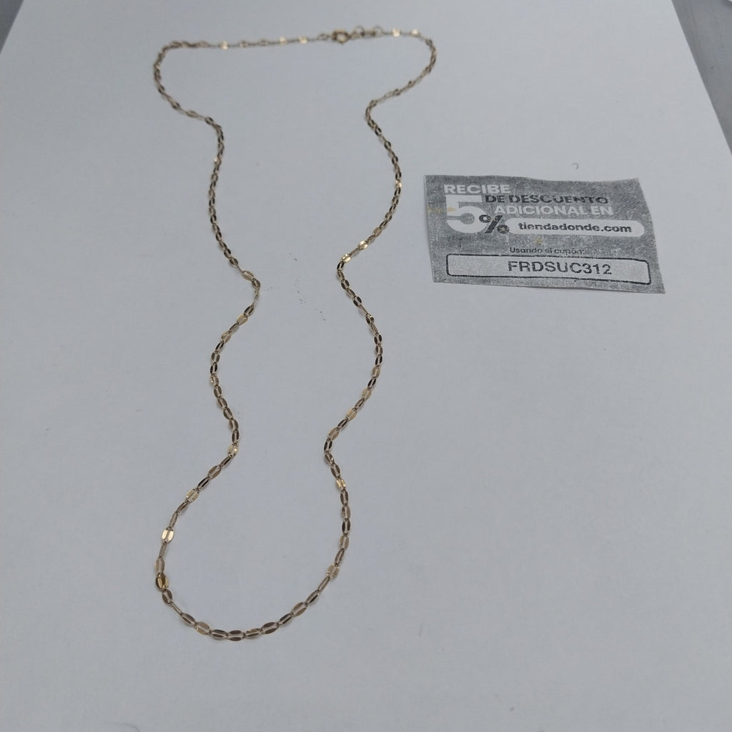 CADENA ORO 10 K 1.1 GRMS (SEMINUEVO)