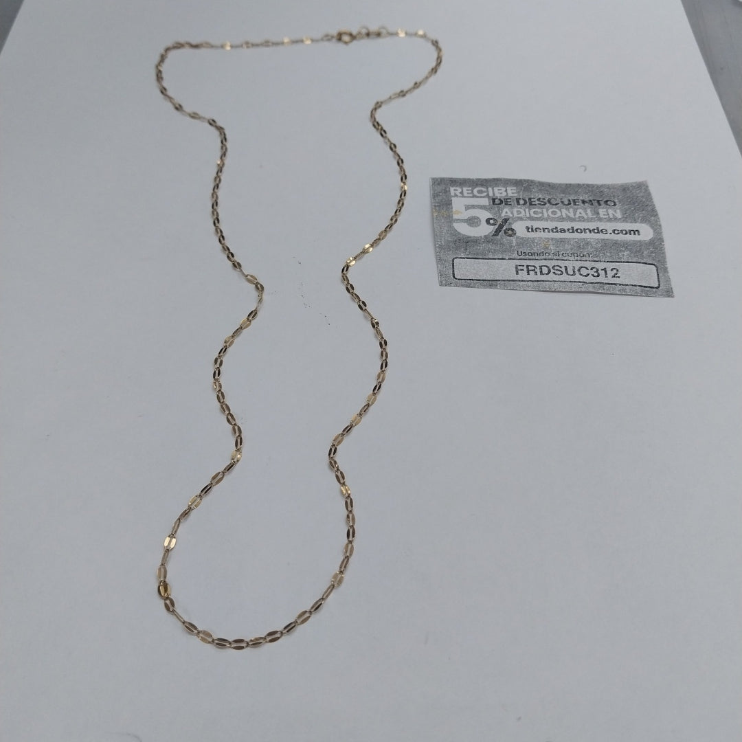 CADENA ORO 10 K 1.1 GRMS (SEMINUEVO)
