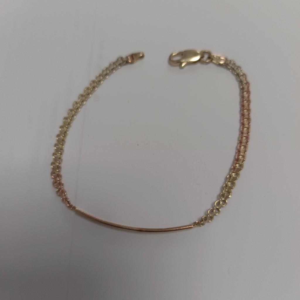 ESCLAVA ORO 14 K 4.7 GRMS (SEMINUEVO)