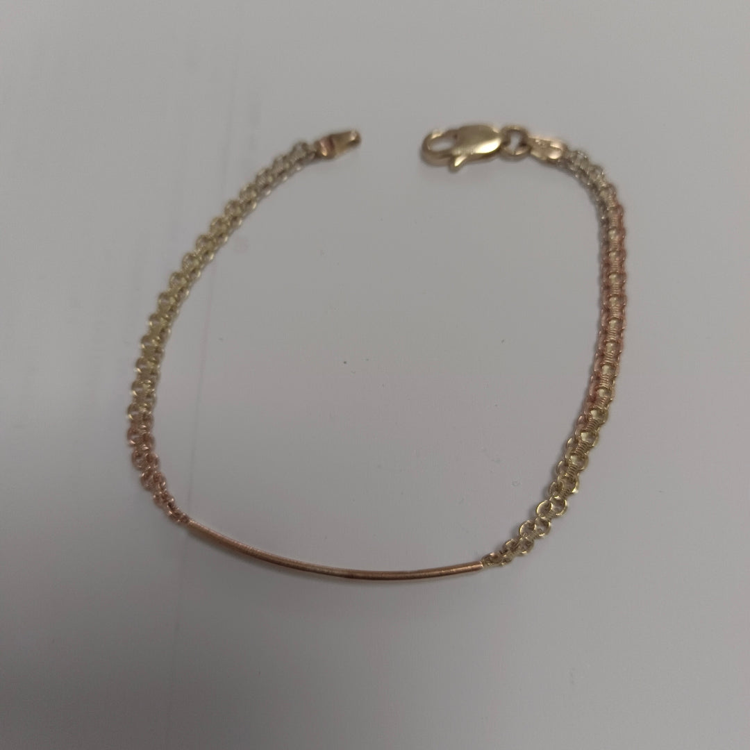 ESCLAVA ORO 14 K 4.7 GRMS (SEMINUEVO)