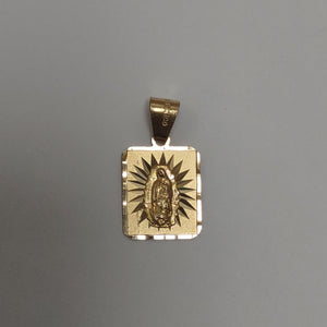 DIJE, MEDALLA RELIGIOSA ORO 14 K 1.4 GRMS (SEMINUEVO)