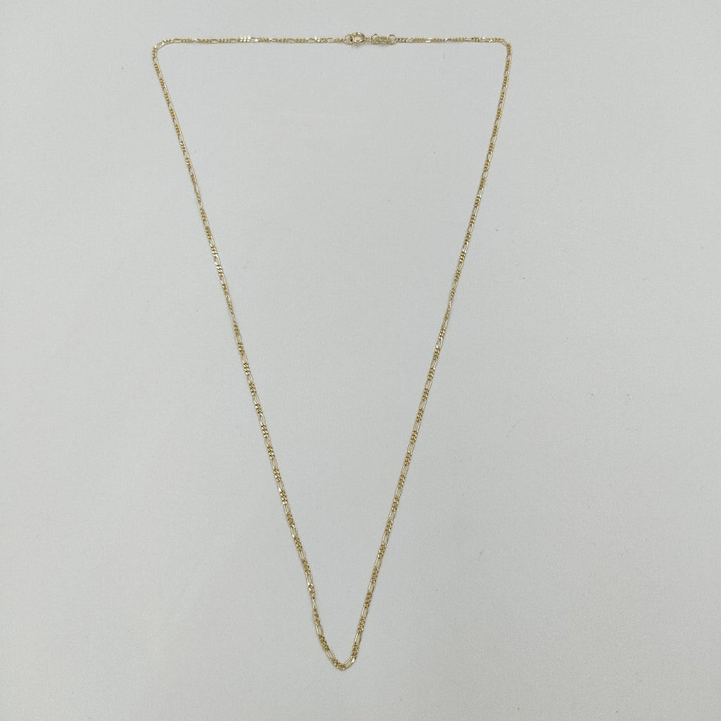 CADENAS TEJIDO 3X1 ORO 14K 55 CM 2.7 GR (NUEVO)