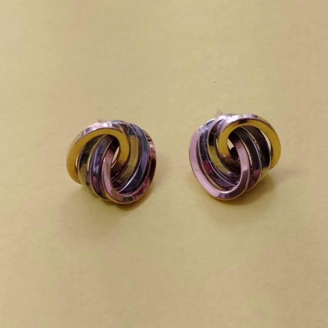 ARRACADAS PAR ORO 14 K 2,10 GRMS (SEMINUEVO)