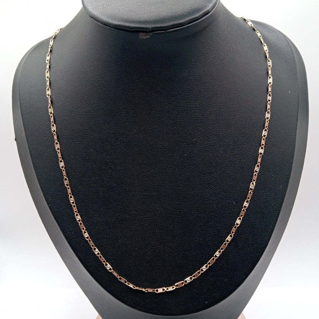 CADENA ORO COMBINADO 10 K 3.1 GRMS (SEMINUEVO)