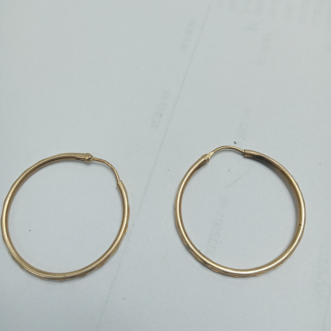 ARRACADAS PAR ORO 10 K 2 GRMS (SEMINUEVO)