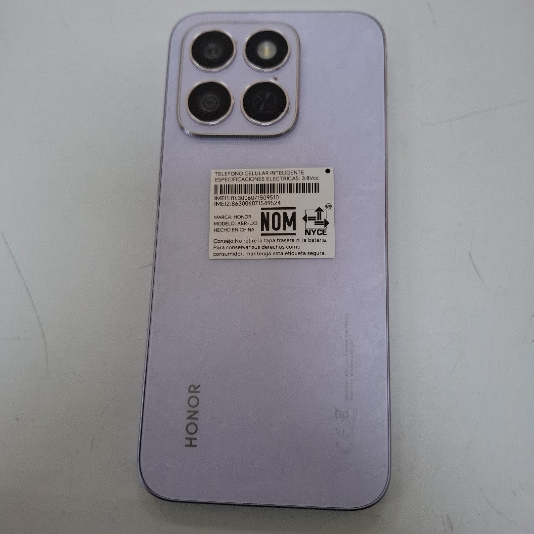 CELULAR HONOR X8C ABR-LX3 (2025) 256 GB 8 GB RAM (SEMINUEVO)