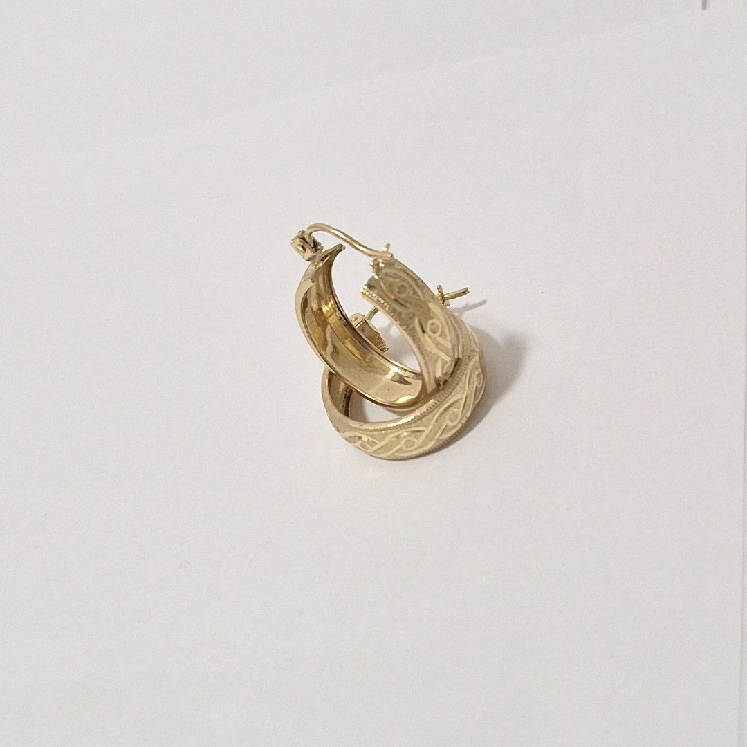 ARETES ARRACADAS ORO 10K 2.7 GR (NUEVO)