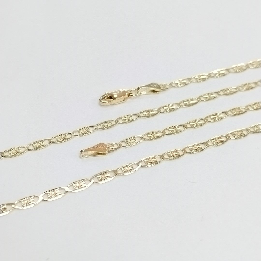 CADENAS GUCHI ORO 14K 55 CM 7.1 GR (NUEVO)