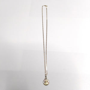 CADENA,MEDALLA RELIGIOSA ORO COMBINADO 14 K 2,10 GRMS (SEMINUEVO)
