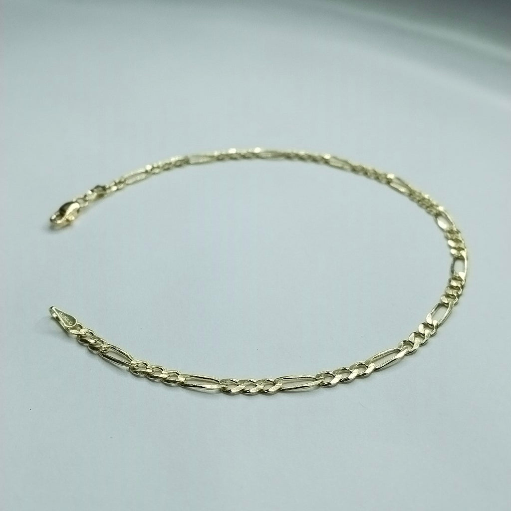 PULSERAS 3X1 ORO 14K 21 CM 3.3 GR (NUEVO)