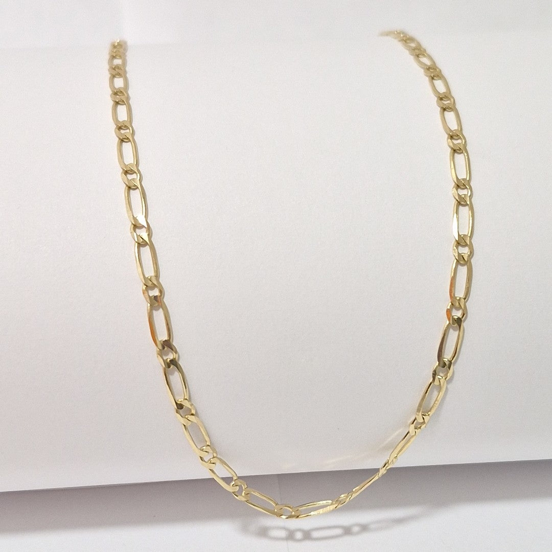 CADENAS 1X1 ORO 14K 55 CM 7.4 GR (NUEVO)