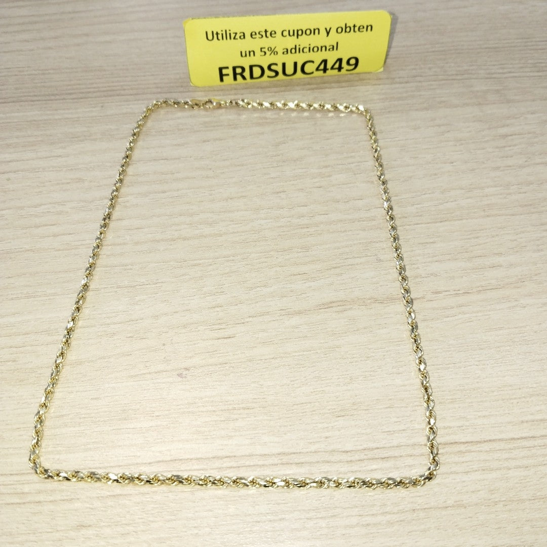 CADENA ORO 10 K 6.9 GRMS (SEMINUEVO)