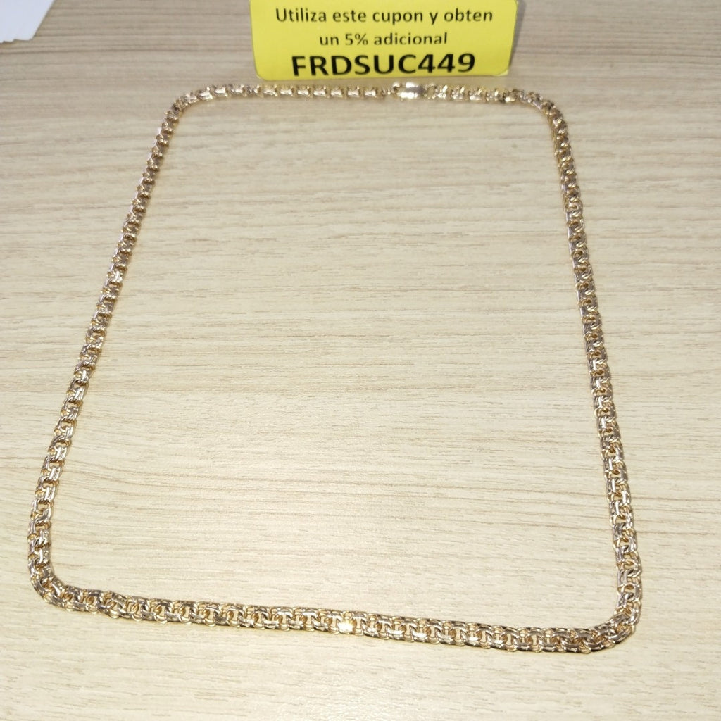CADENA ORO 14 K 23.7 GRMS (SEMINUEVO)