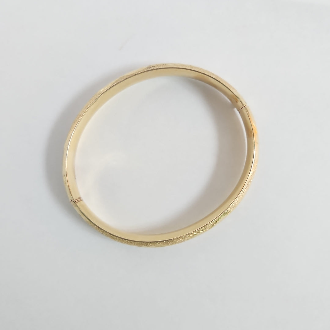 PULSERA RIGIDA ORO 14 K 11,90 GRMS (SEMINUEVO)