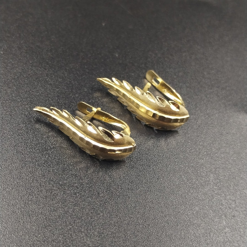 ARETES PAR ORO 14 K 3.9 GRMS (SEMINUEVO)