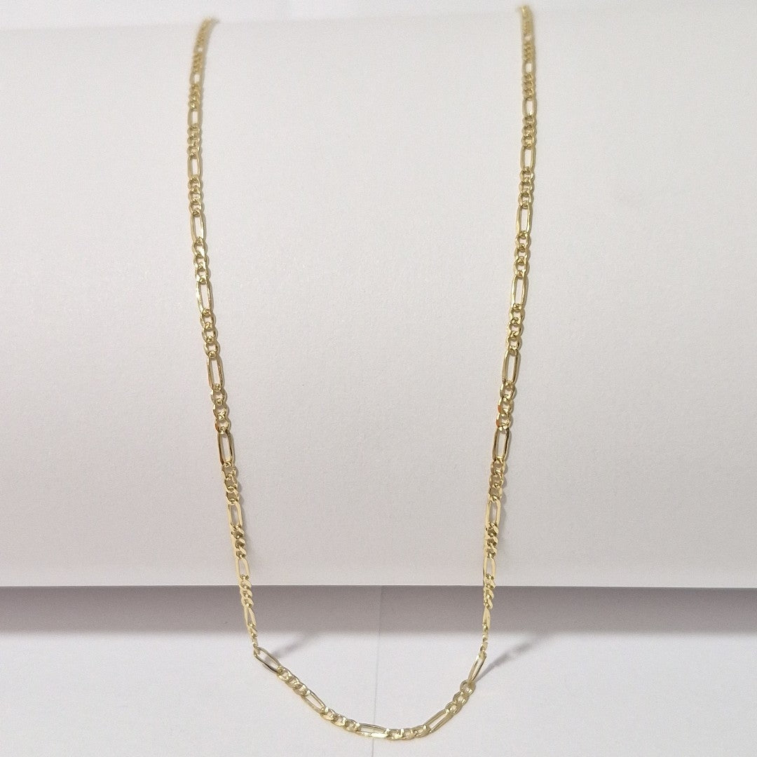 CADENAS 3X1 ORO 14K 55 CM 3.7 GR (NUEVO)