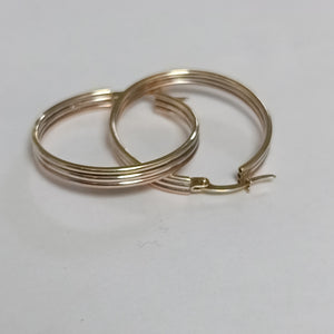 ARRACADAS PAR ORO 10 K 2.7 GRMS (SEMINUEVO)