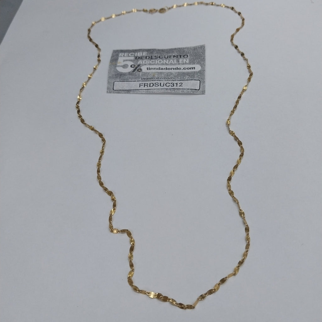 CADENA ORO 14 K 2 GRMS (SEMINUEVO)