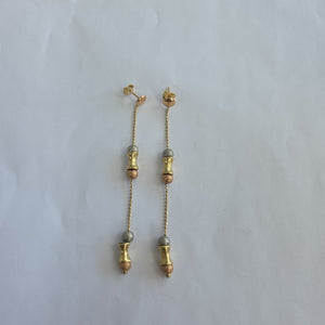 BROQUELES PAR ORO 14 K 5.1 GRMS (SEMINUEVO)