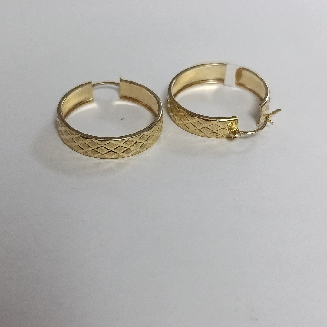ARRACADAS PAR ORO 10 K 3.3 GRMS (SEMINUEVO)