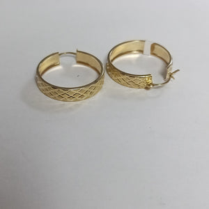 ARRACADAS PAR ORO 10 K 3.3 GRMS (SEMINUEVO)