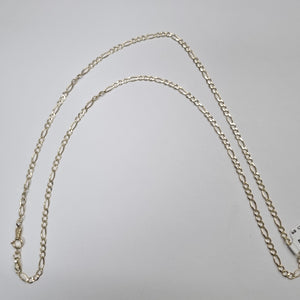 CADENAS TEJIDO 3X1 ORO 10K 60 CM 4.6 GR (NUEVO)