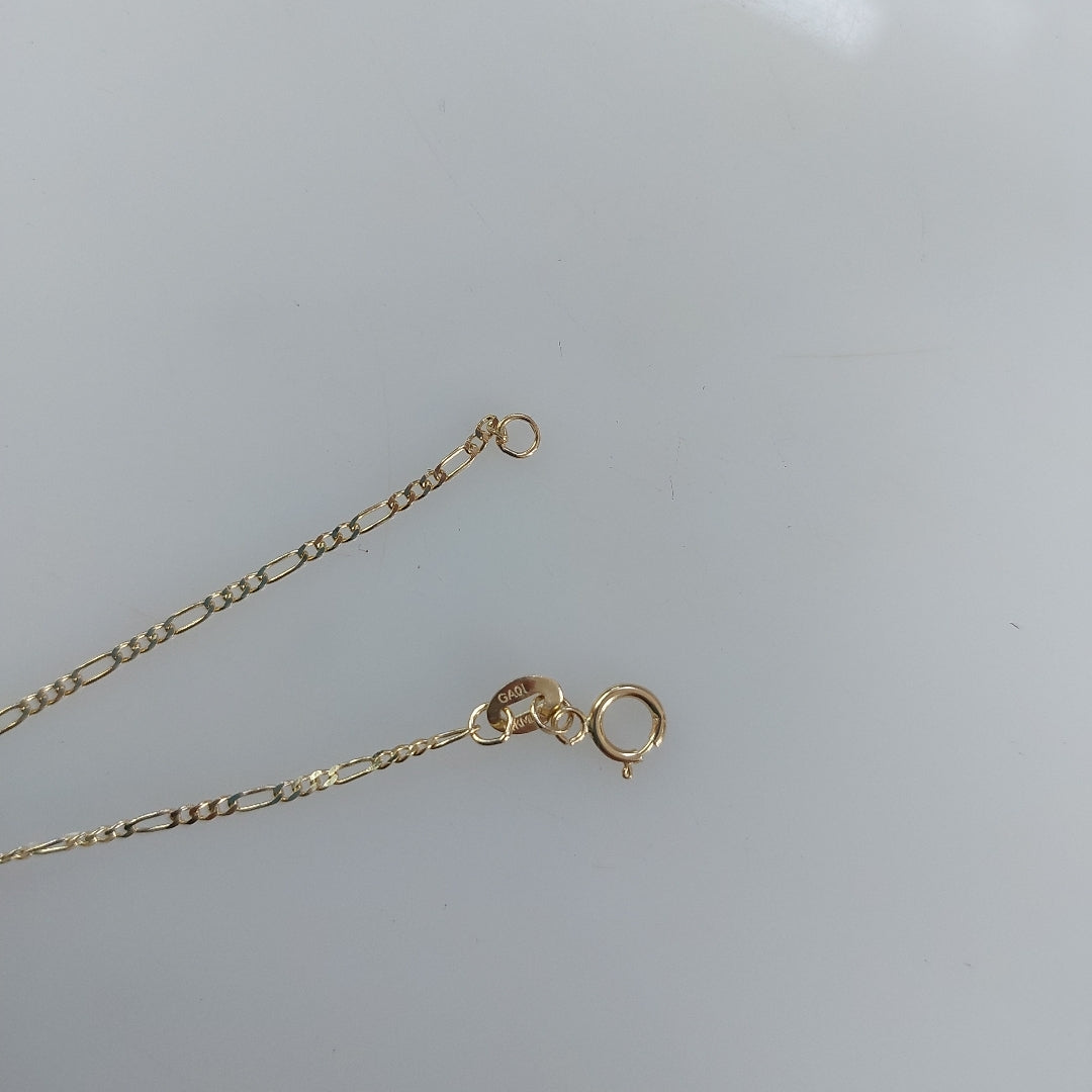 PULSERAS TEJIDO 3X1 ORO 14K 16 CM 0.9 GR (NUEVO)