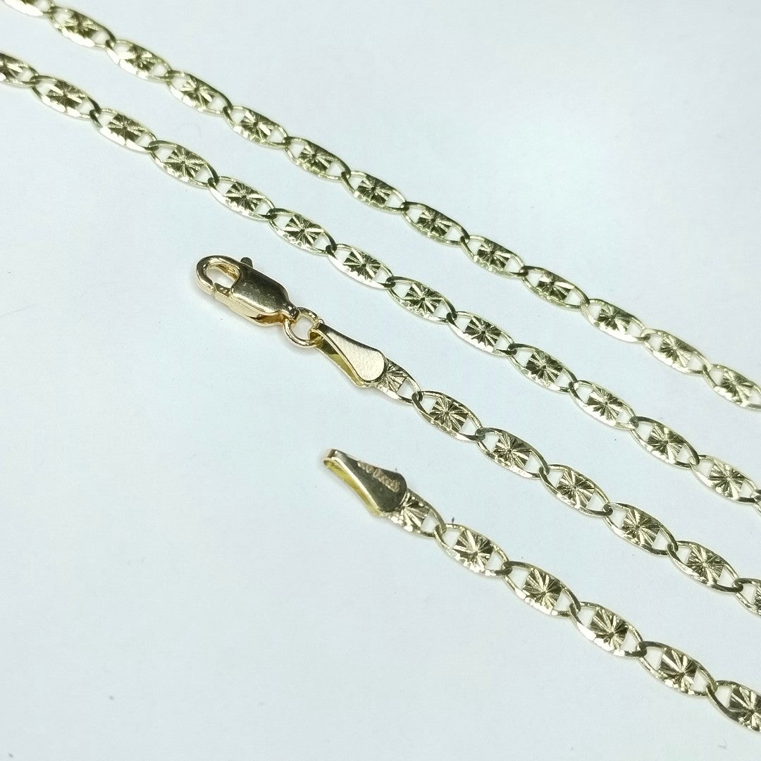 CADENAS GUCHI ORO 14K 55 CM 6.9 GR (NUEVO)
