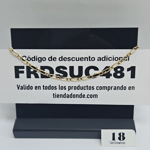 PULSERAS TEJIDO ESLABONES ORO 14K 16 CM 2.6 GR (NUEVO)