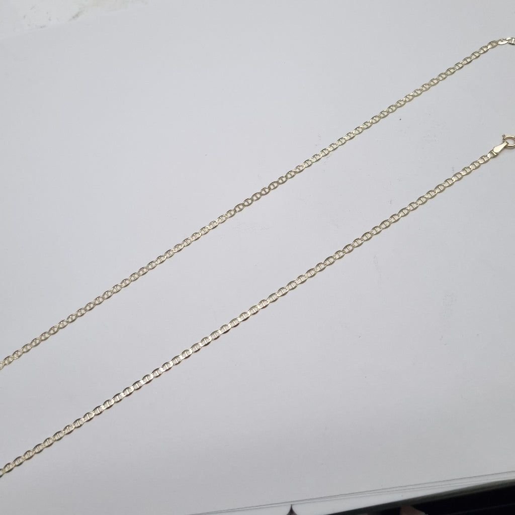 CADENAS TEJIDO GUCHI ORO 10K 60 CM 4.3 GR (NUEVO)