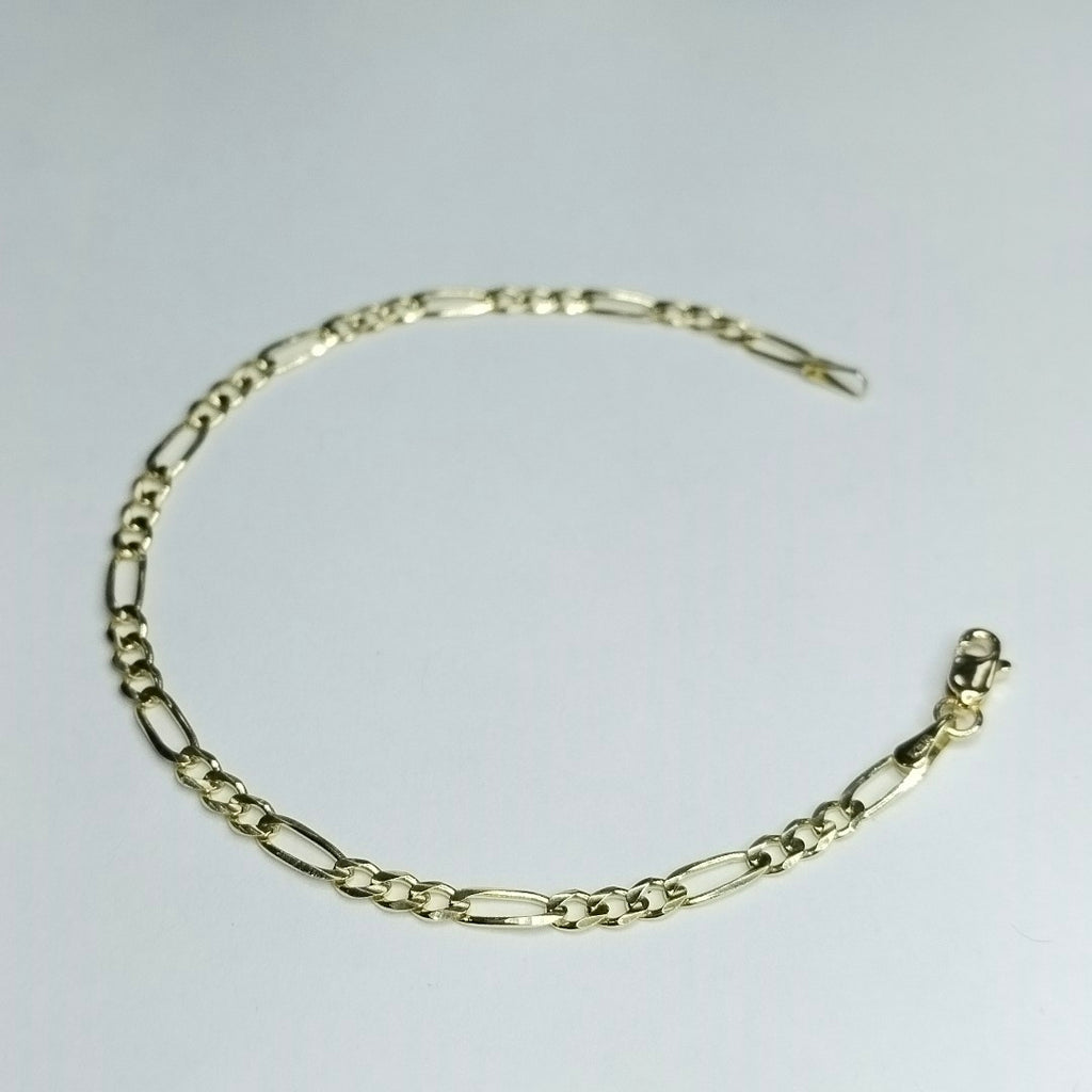PULSERAS 3X1 ORO 14K 18 CM 2.9 GR (NUEVO)