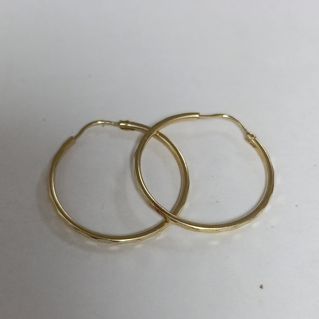 ARRACADAS PAR ORO 10 K 1.6 GRMS (SEMINUEVO)
